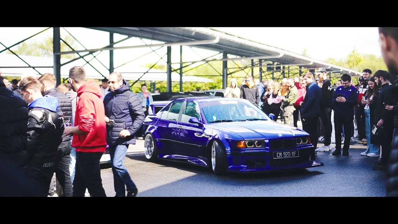 BMW E36 LTO Sedan at Street Car Crew Car meet