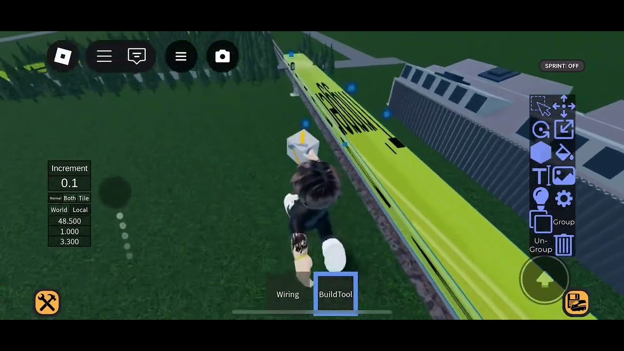 How to make a working custom crossing in ro scale sandbox 