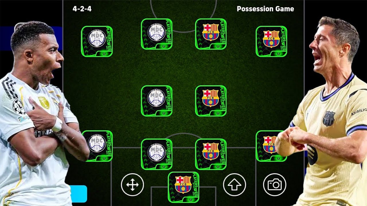 РЕАЛ МАДРИД X БАРСЕЛОНА! 😱😱 ЛУЧШАЯ ЗЕЛЕНАЯ КОМАНДА!! EFOOTBALL 2026 MOBILE