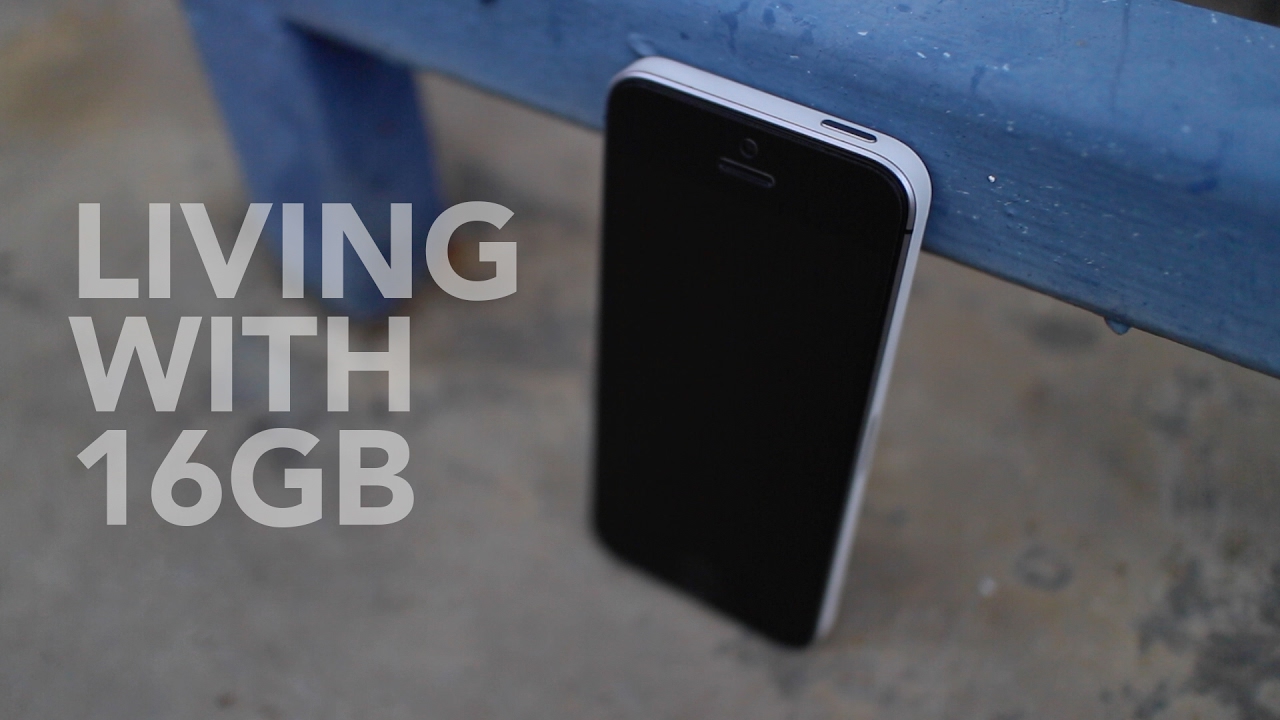 How to live with a 16GB iPhone