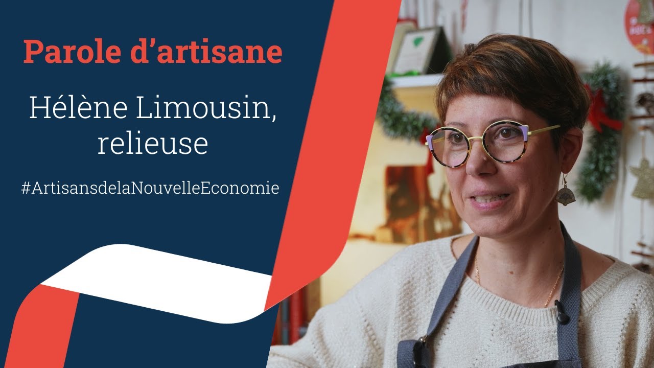 Hélène Limousin, artisane relieuse