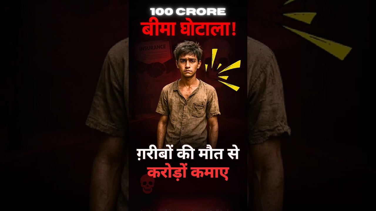 ₹100 Cr Insurance Scam: Poor Killed for Profit?😰 #shortsfeed #UPScam #sad