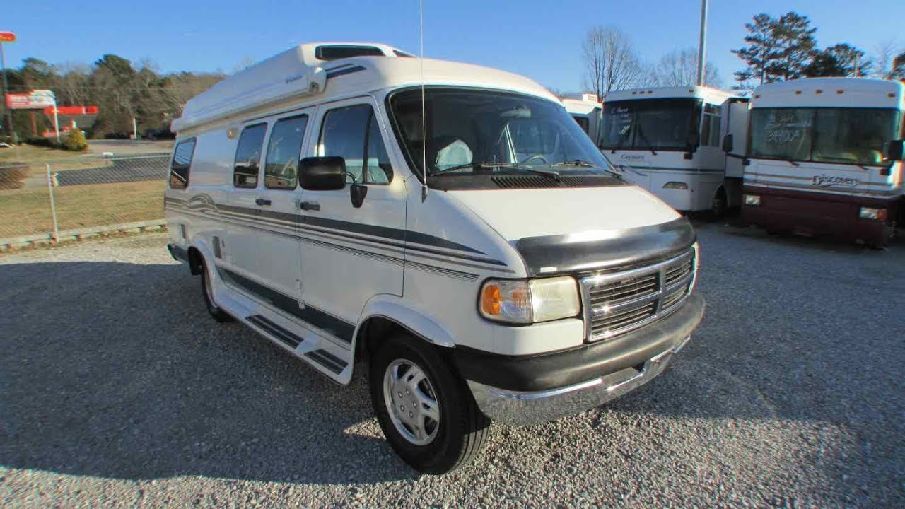 SOLD! 1997 Pleasure Way SRL Class B Camper Van, Only 73K Miles, Generator, New Tires, $19,900