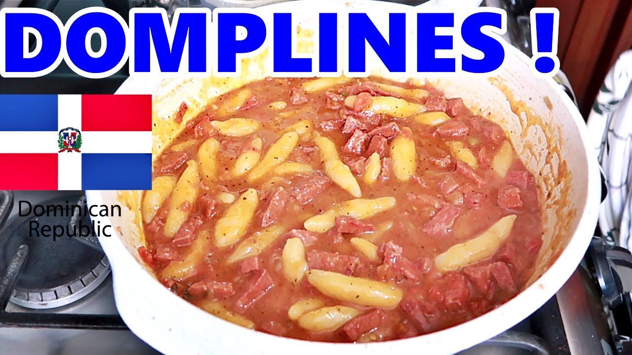 RECETA DE DOMPLINES DOMINICANOS