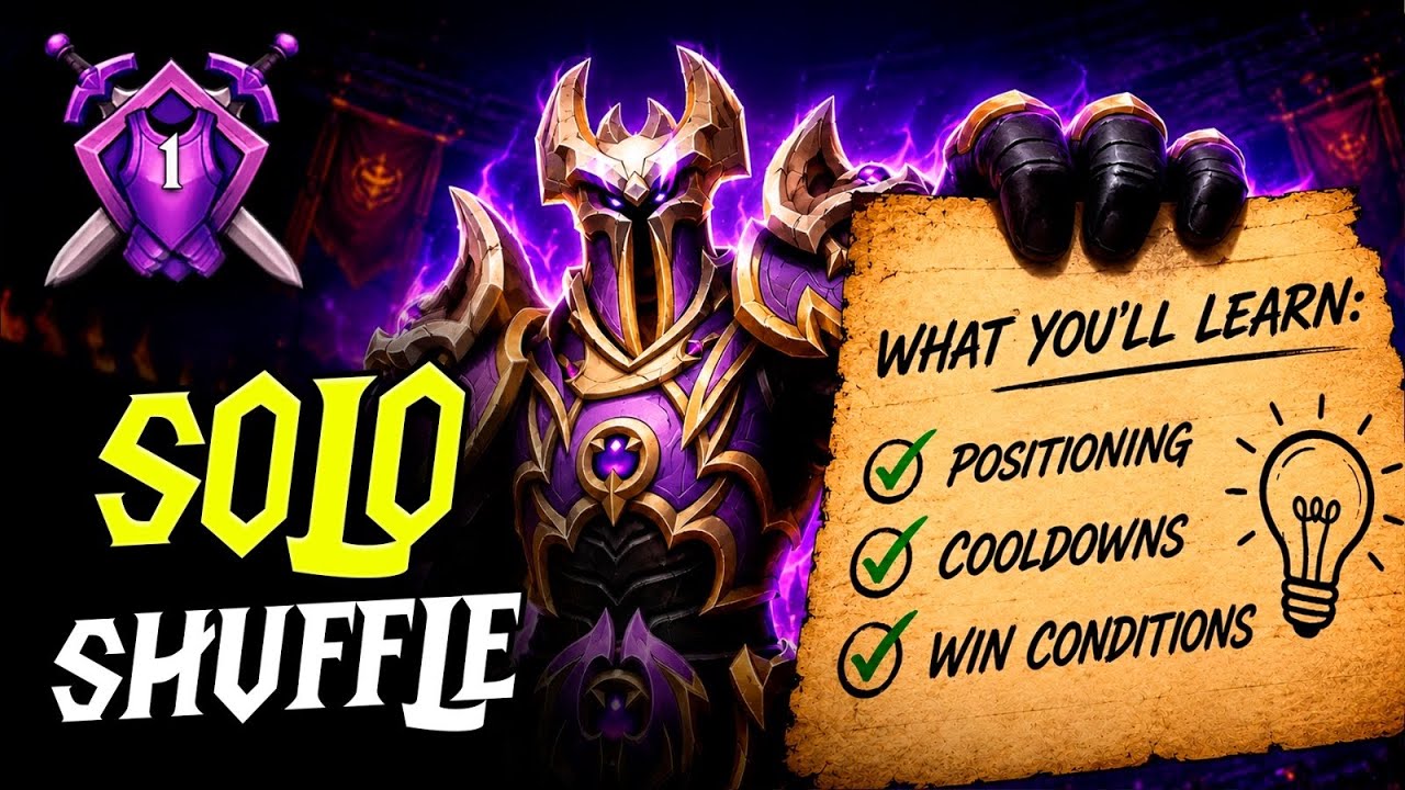 How I Reached Rank 1 BM Hunter in the World | Solo Shuffle Gameplay & Commentary WoW Midnight PVP