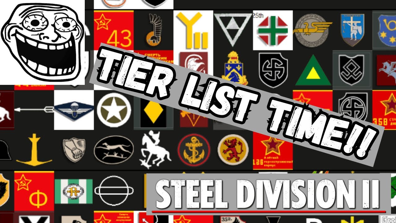 Steel Division 2- Division Tier List- Play the Best Divisions!