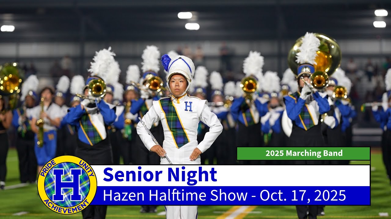 Senior Night 10.17.25 | Hazen Highlander Band | Hazen High School