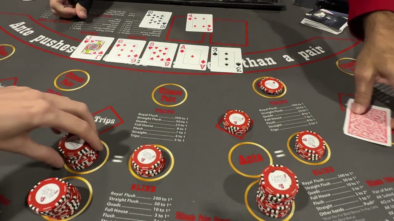 Ultimate Texas Hold'em лучше, чем Casino War?!