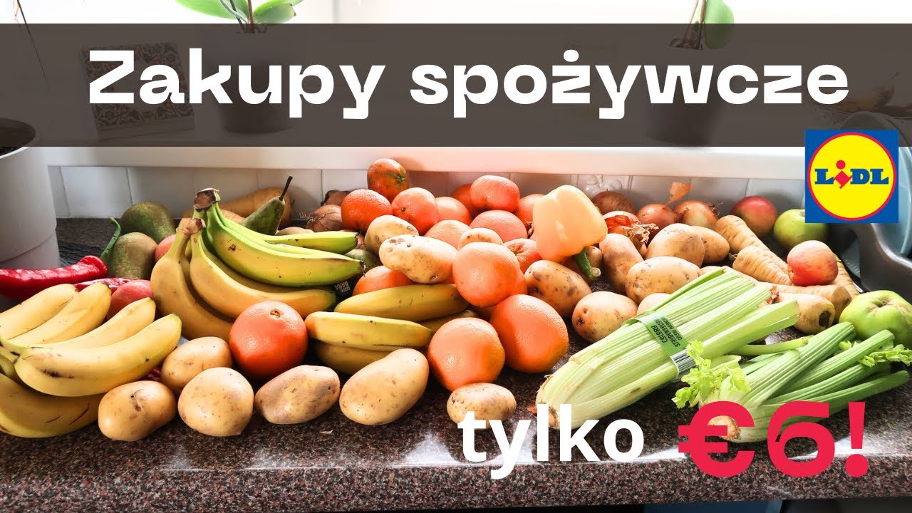 ZAKUPY SPOŻYWCZE LIDL | Super okazja na warzywa i owoce!