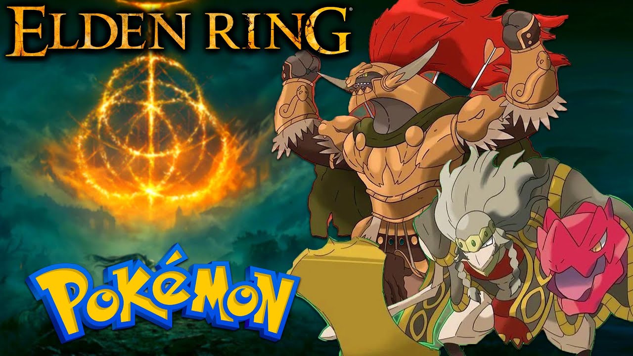 Я играл в мод, который превращает Elden Ring в Pokemon