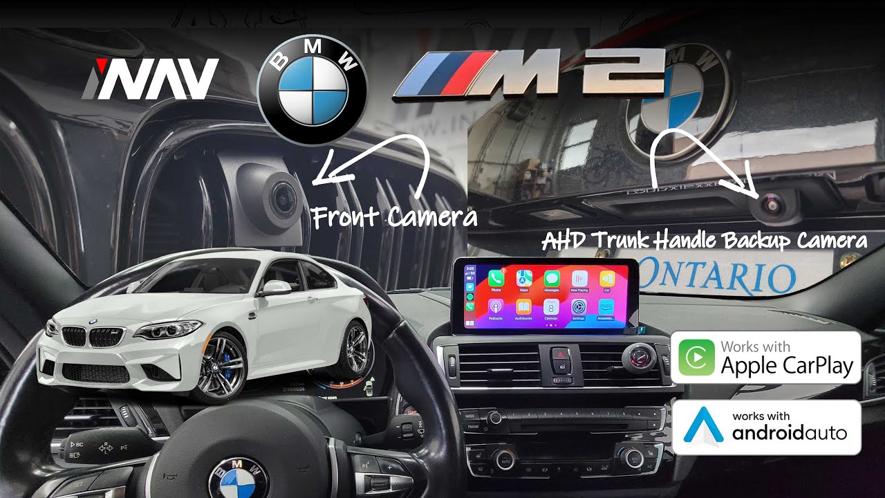 INFOTAINMENT INAV BMW 2 Series F22 F23 F87 Apple CarPlay Android Auto Front Back Camera | 4x4Shop.ca