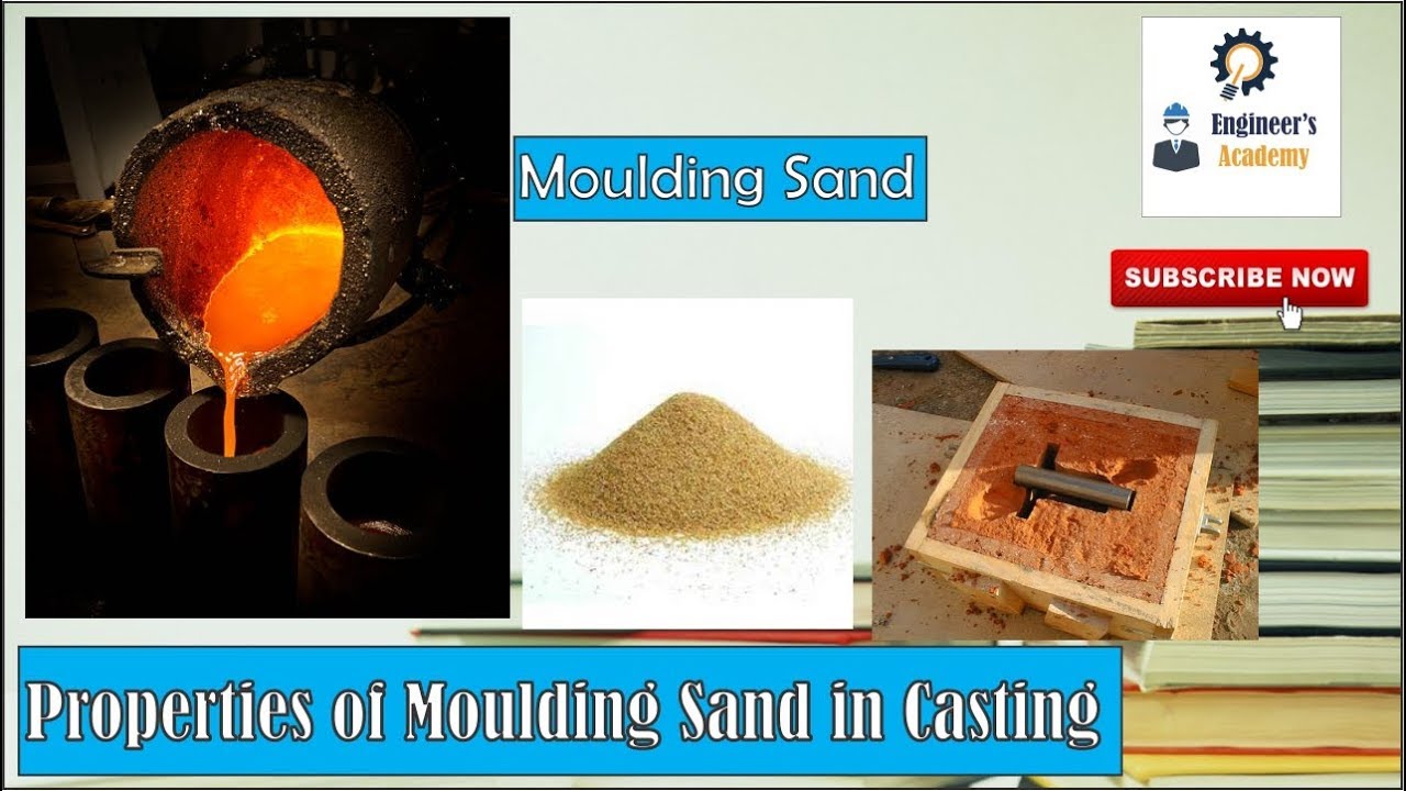 Properties of Moulding Sand Used in Casting Process. ||Engineer's Academy||
