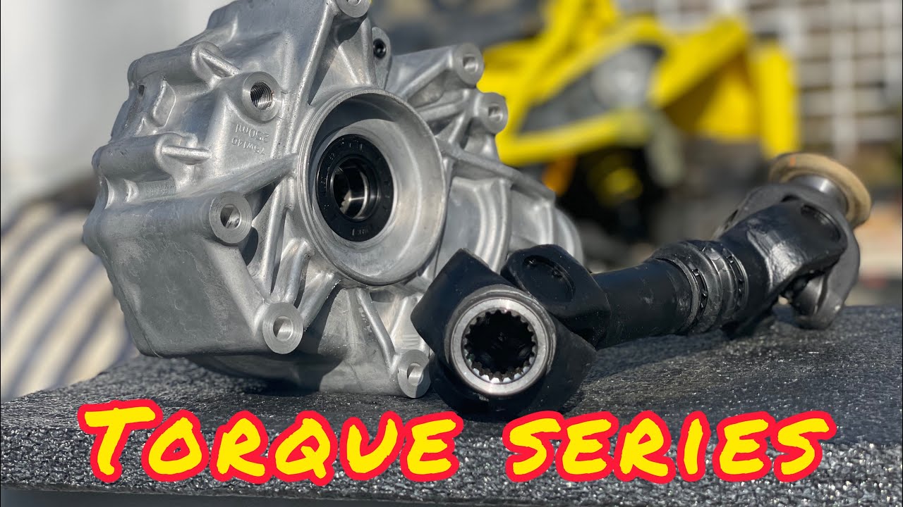 Replacing the rear differential and drive shaft on my 2019 Can Am Outlander 570 XMR. Part 1