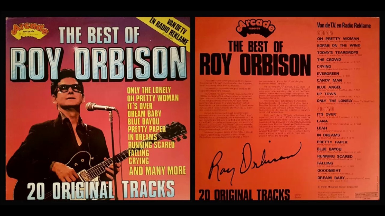 ROY ORBISON - The Best Of  *ARCADE RECORDS LP*  (Dutch compilation)
