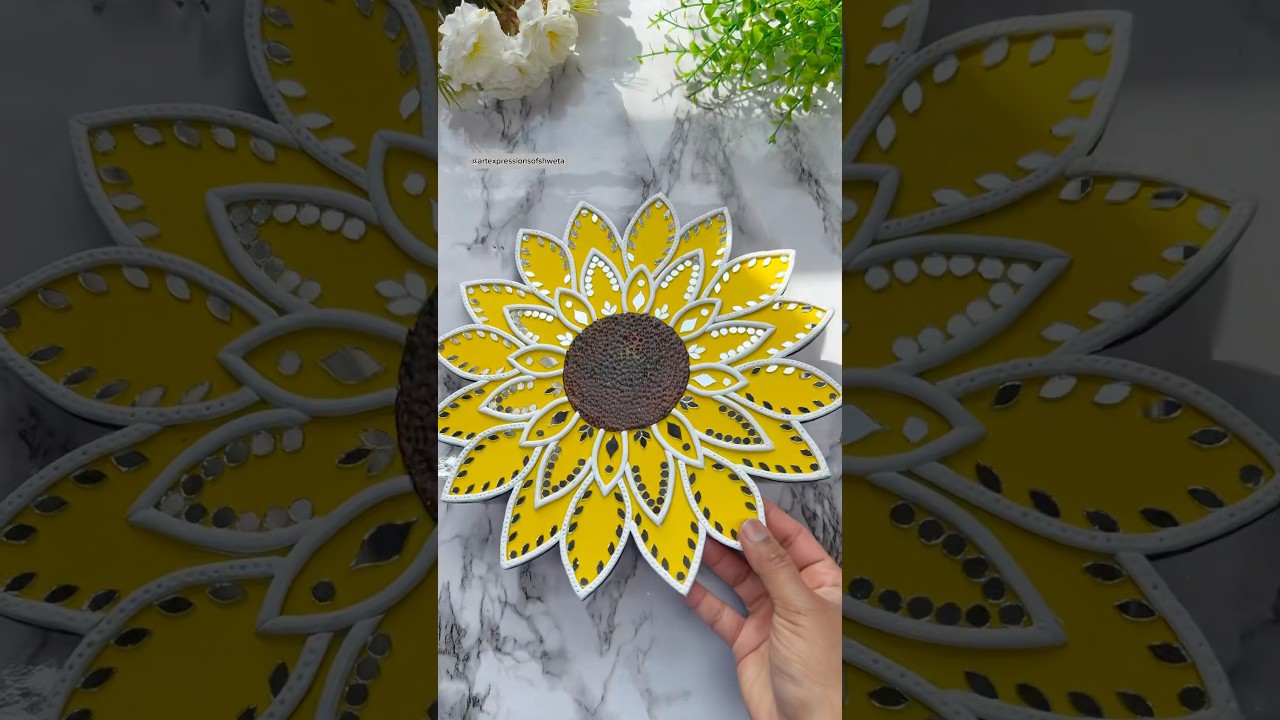 Lippan Art ❤️😍 | Handmade Wall Decor #shorts #art #diy #trending