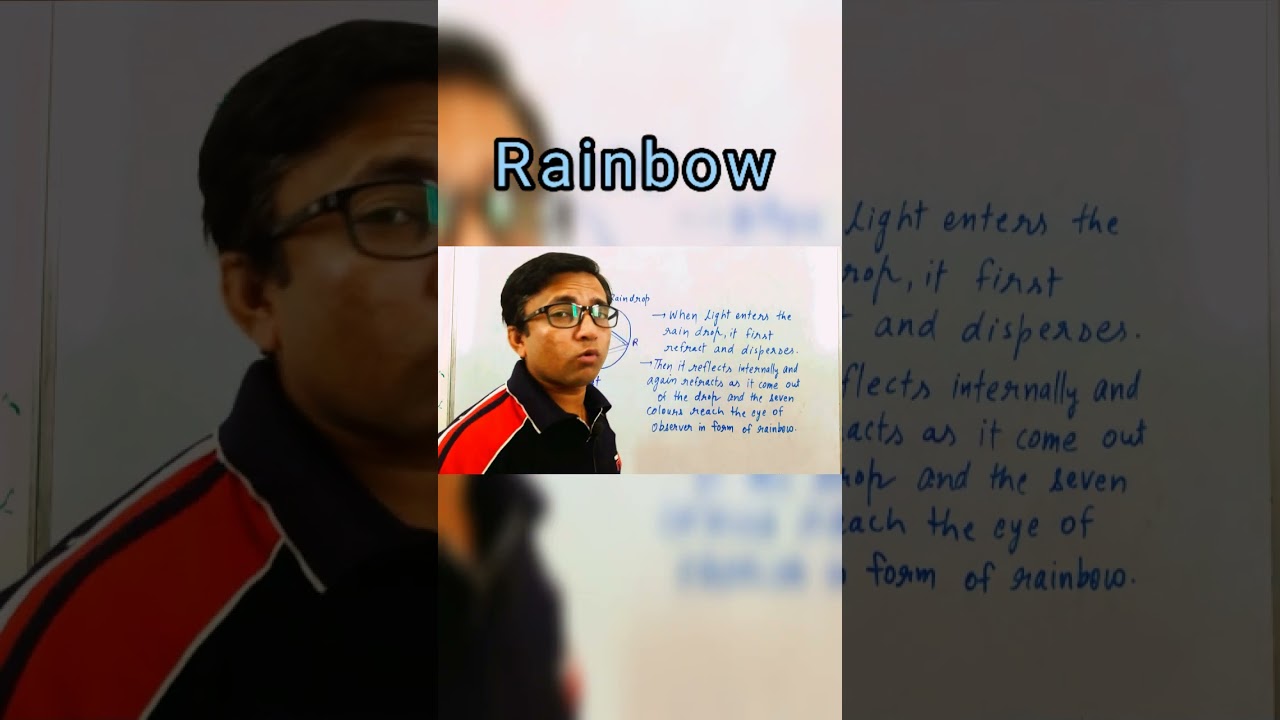 formation of rainbow 