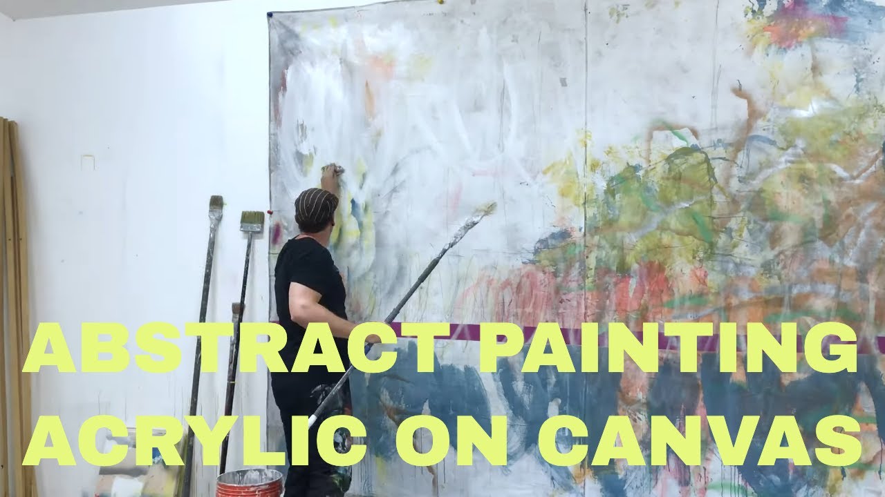 Acrylic on Canvas. An Abstract Painting by Artist Ty Nathan Clark
