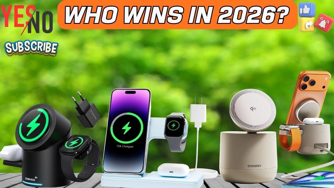 Top 6 Best iPhone 17 Pro Max Wireless Chargers 2026 |MagSafe Charging Station Review & Comparison
