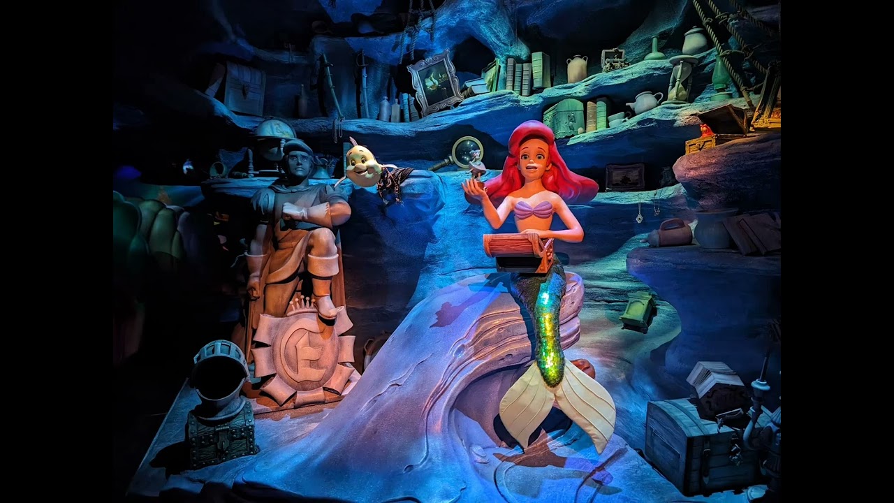 The little mermaid The ending Disney California adventure 