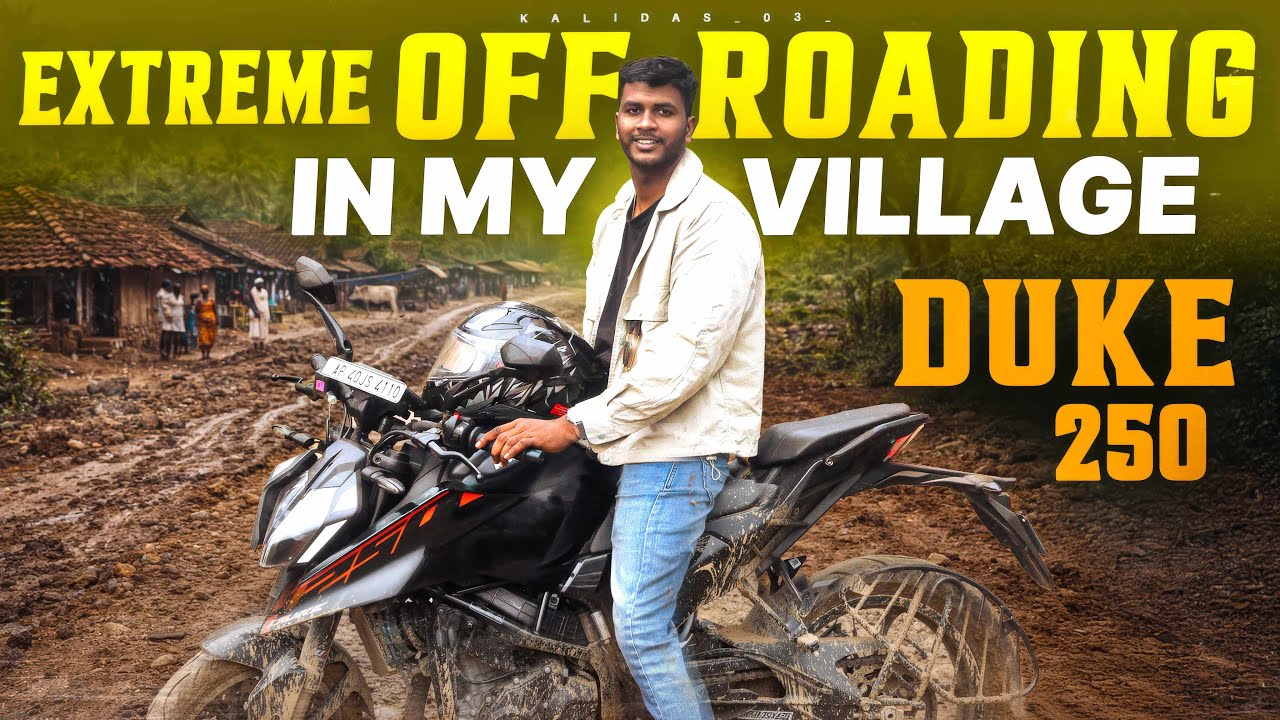 KTM Duke 250  vs Off‑Roading in My Village | Rural Trail Ride Adventure 🔥
