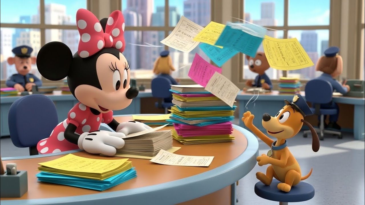 Mickey & Minnie Super Police Adventure 🚔 | 3D Cartoon Hero Mission with Goofy