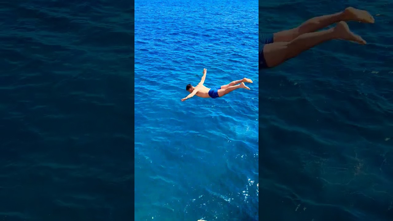 Plongeon de 5m50 en tête 