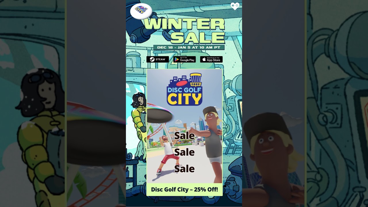 Winter Sale Trailer - Disc Golf City