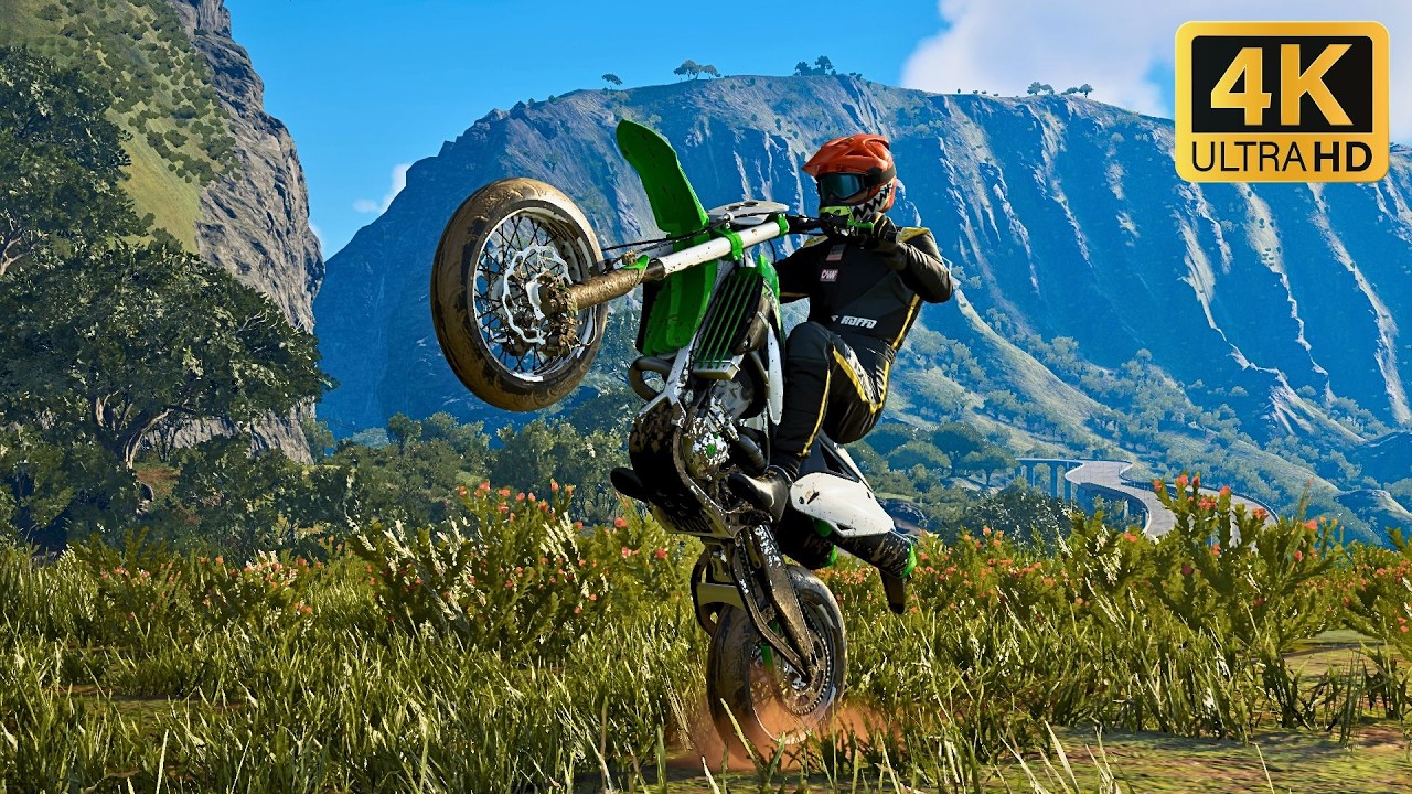 Kawasaki KX450F Extreme Offroad Trail Ride! | The Crew Motorfest