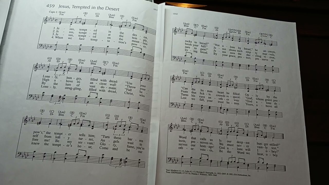 459 Jesus Tempted in the Desert SOPRANO 
