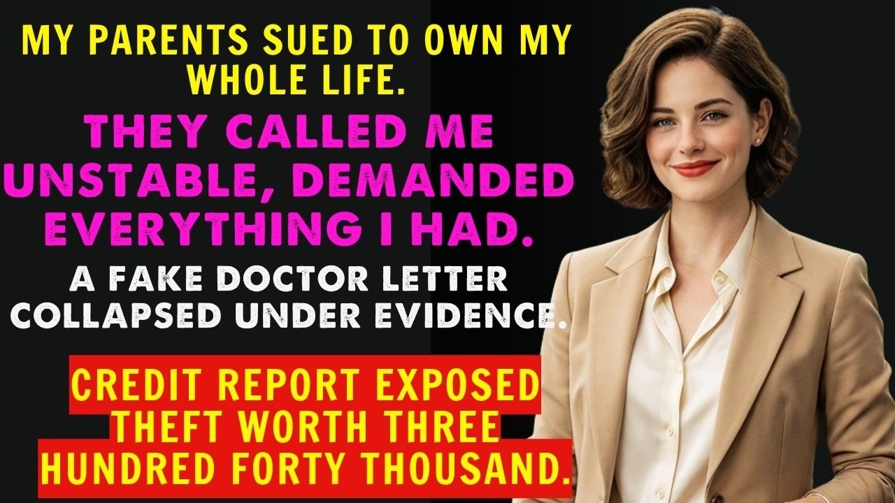 My Parents Took Me To Court To Own Me, Then The Credit Report Exposed Them