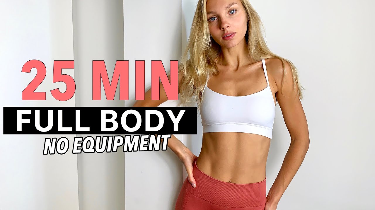 25 MIN FULL BODY / NO EQUIPMENT/ NO REPEATS / ANGELA KAJO