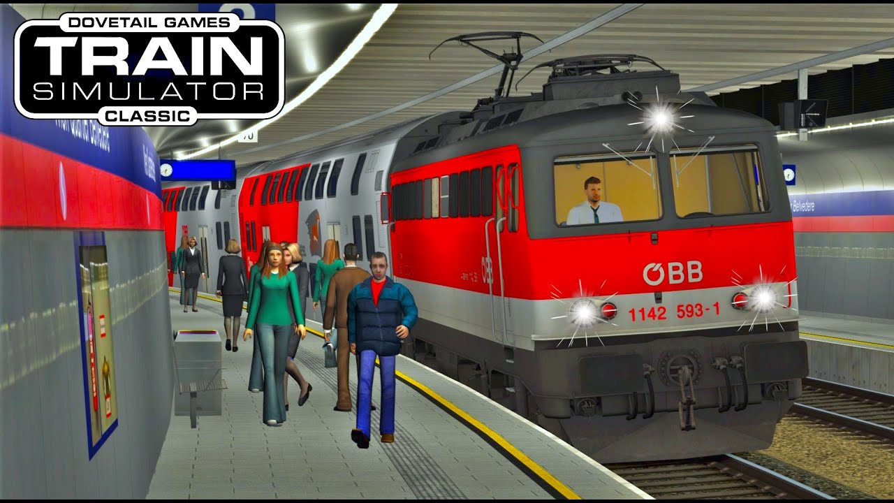 ÖBB REX 1 (2347) nach Wr. Neustadt Hbf / ÖBB 1142 & Wiesel / Abendfahrt / TRAIN SIMULATOR CLASSIC