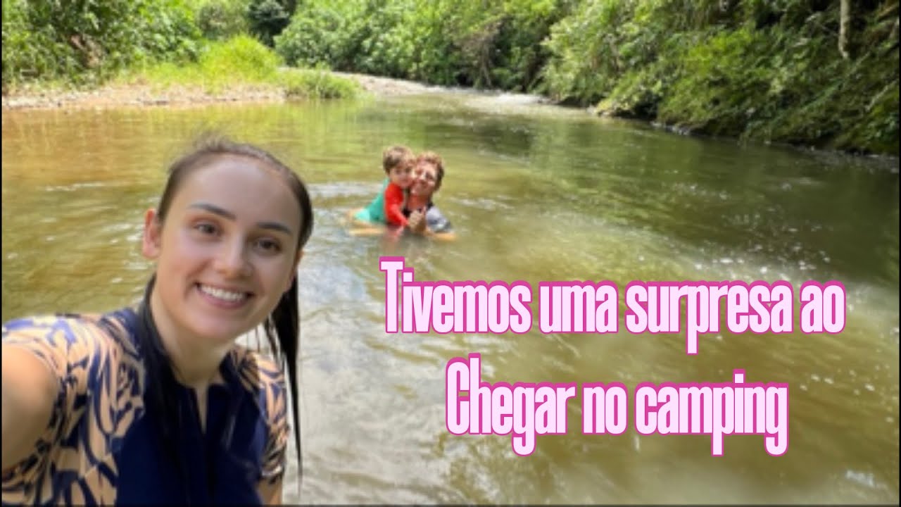 Um dia de camping com a família! 
