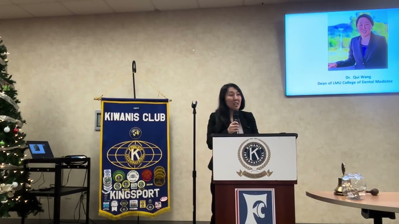 12-19-25 Program: Dr. Qi Wang, Dean of Lincoln Memorial University College of Dental Medicine