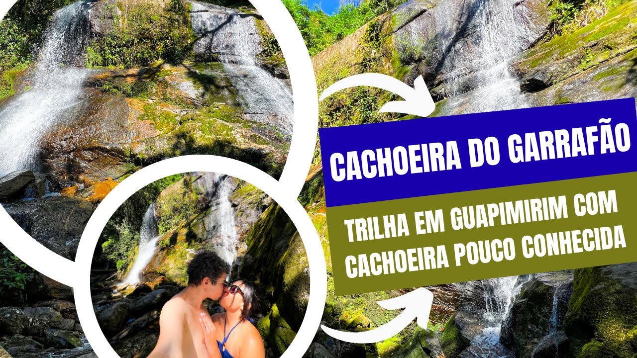CACHOEIRA DO GARRAFÃO: Trilha FÁCIL para CACHOEIRA pouco conhecida em GUAPIMIRIM