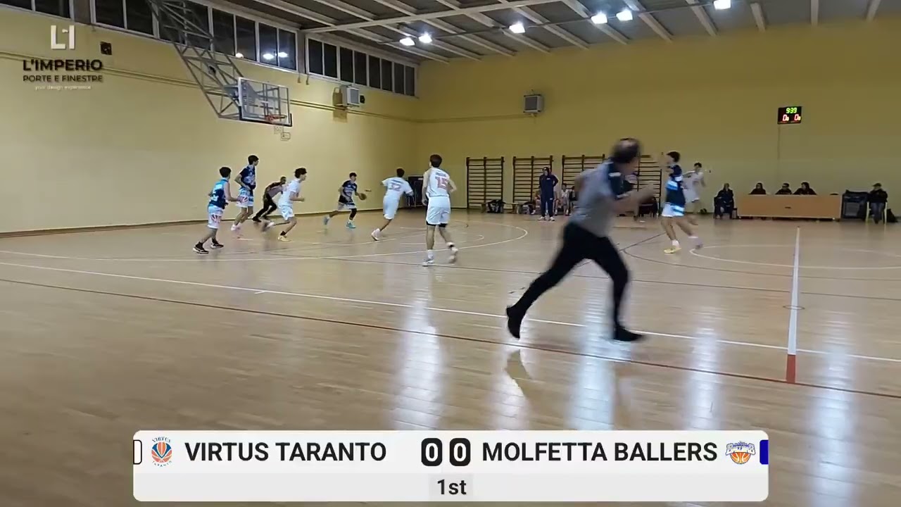 Virtus Taranto 🆚 Molfetta Ballers - Under 17 Eccellenza (gara di ritorno) 19/01/2026