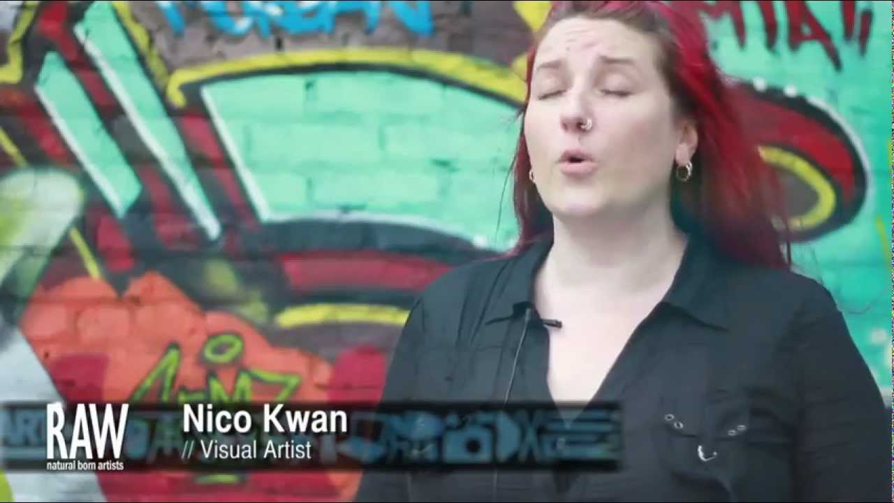 Nico Kwan Interview for RAW Natural Born Artists 1st Brooklyn Showcase, The Blend