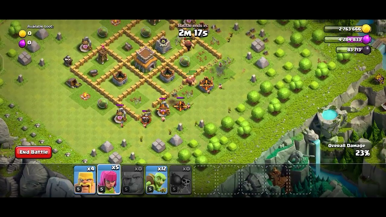10 Years Of Clash : 2012 Th8 Base Challenge. #coc #clashofclans #10thanniversary