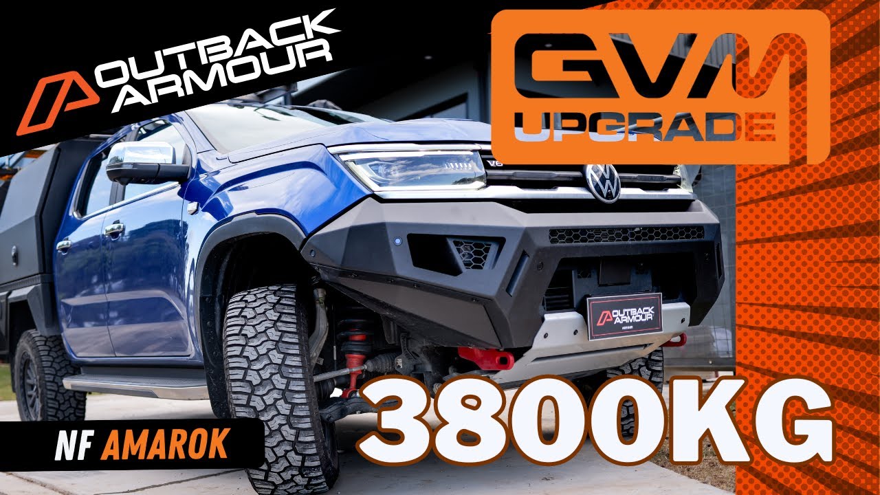 Volkswagen NF Amarok 3800kg GVM Upgrade - Kit Rundown