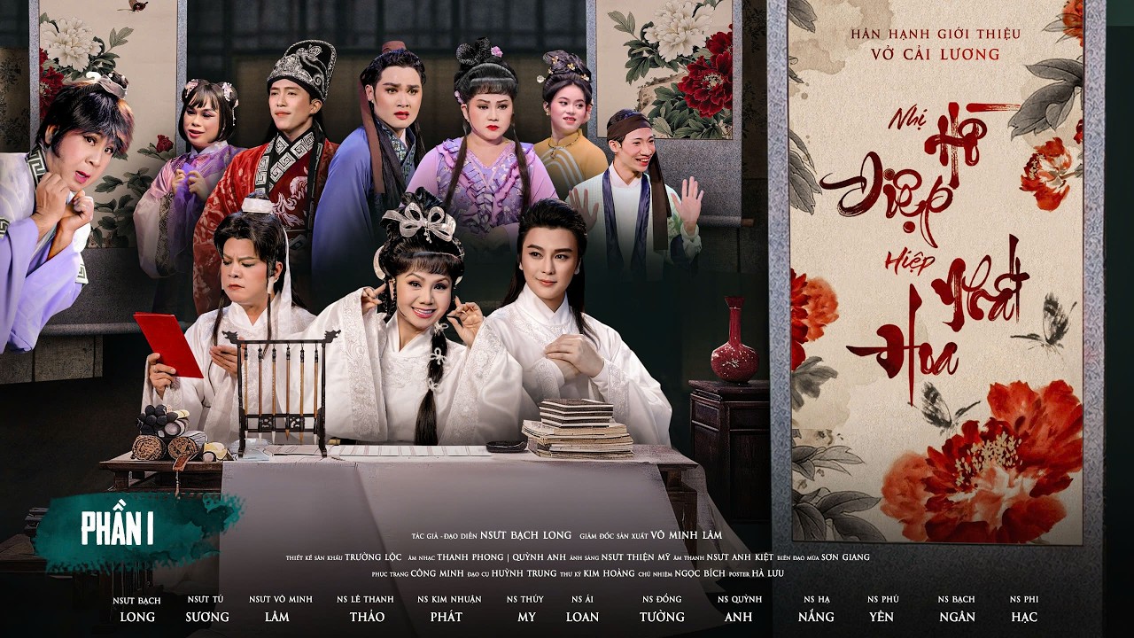 NHỊ HỒ ĐIỆP HIỆP NHẤT HOA ( phần 1 ) Võ Minh Lâm ft. Tú Sương - Bạch Long