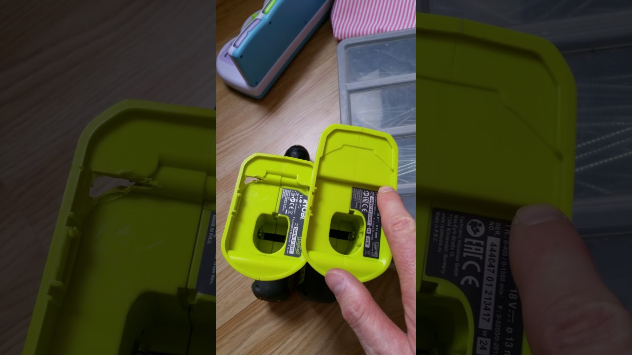 Ryobi 14.4V running 18V lithium battery