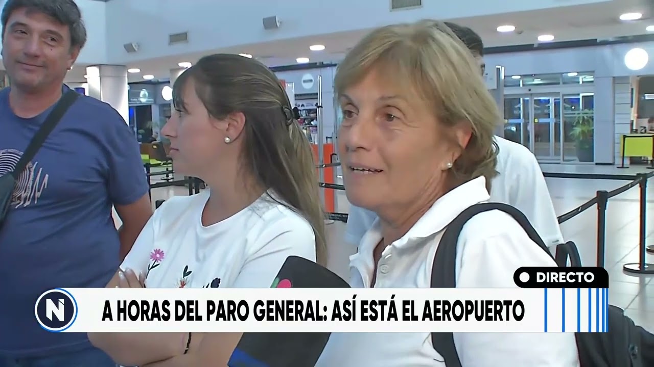Paro general: ¿Qué pasa con los vuelos en el Aeropuerto de Rosario? | TELEFE ROSARIO