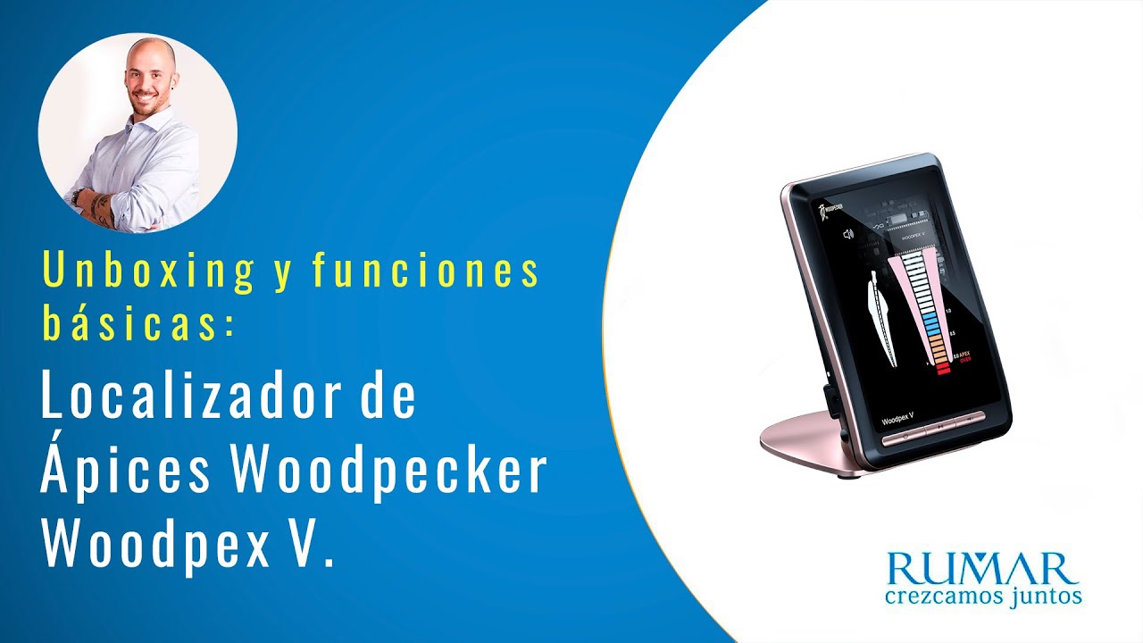 Localizador de Ápices Woodpex V Woodpecker | Unboxing  y Funciones básicas