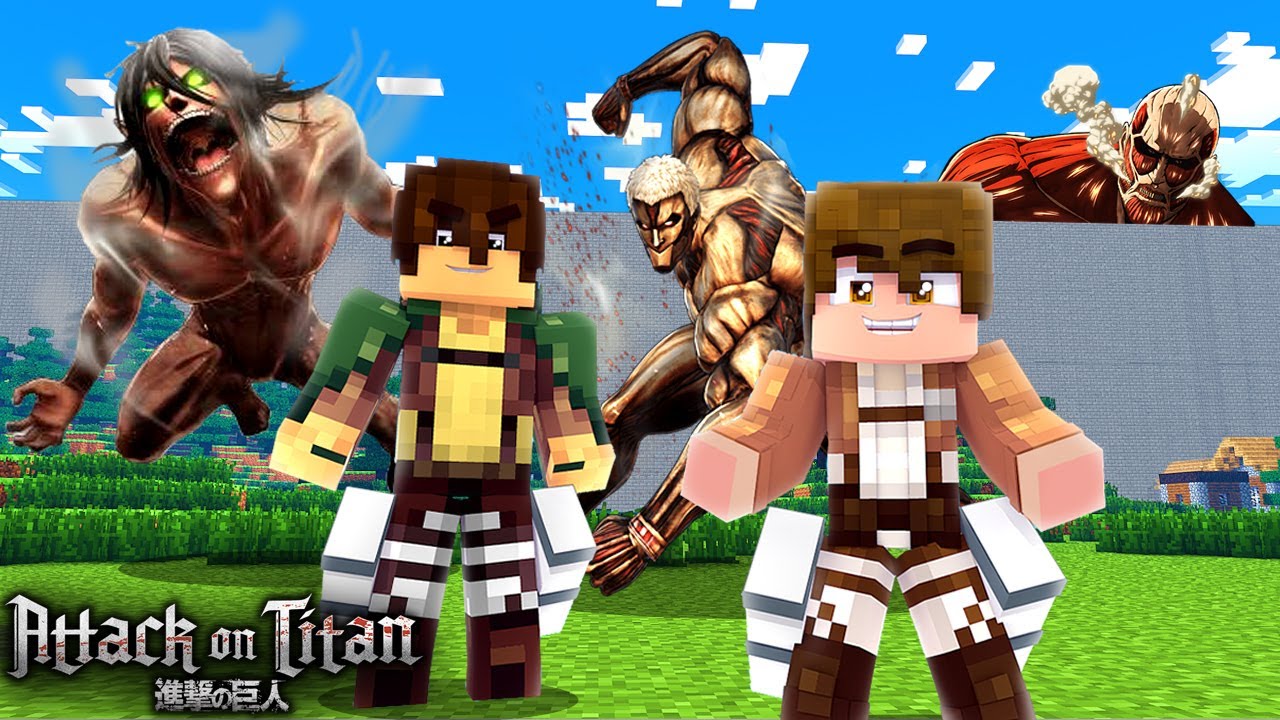 Minecraft - Who's Your Family? O FILHO DE EREN ! ATTACK ON TITANS SHINGEKI NO KYOJIN !
