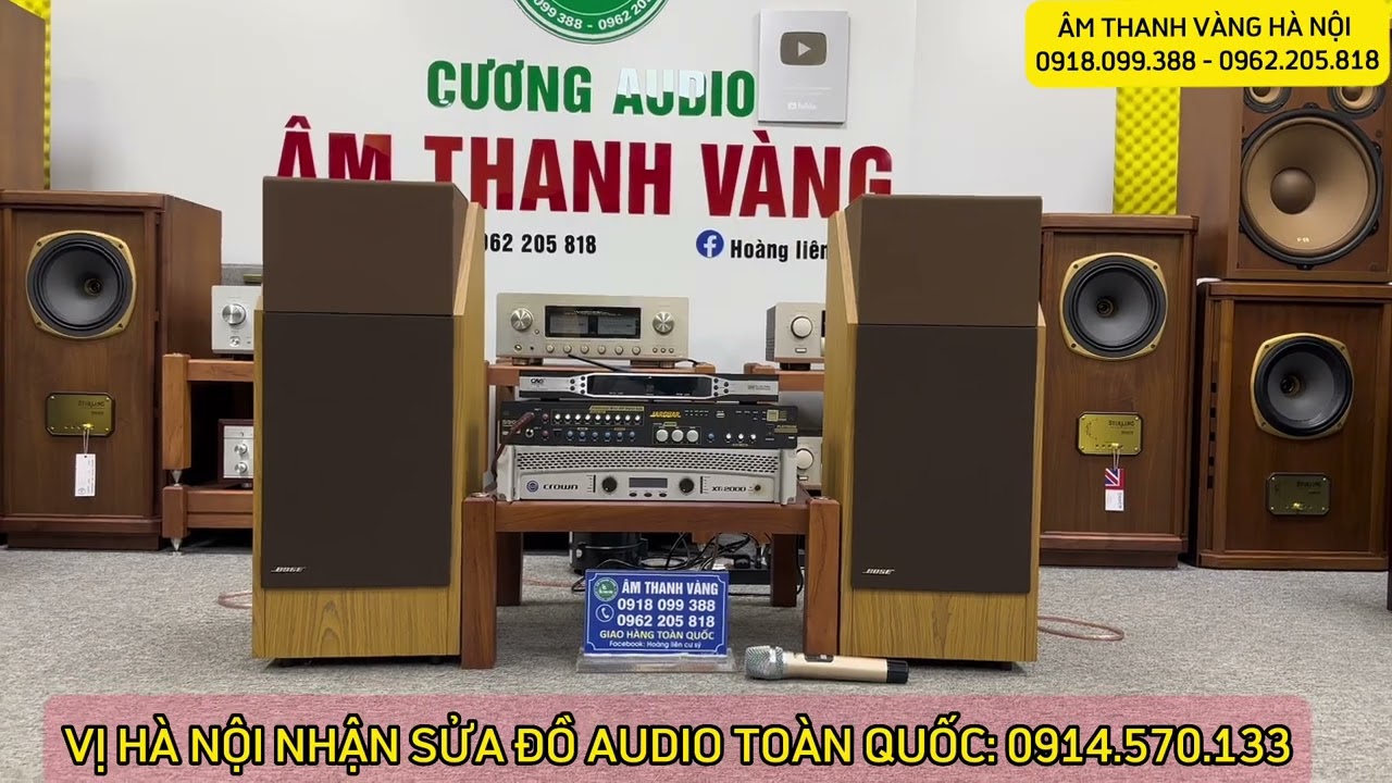 Có nên dùng cục đẩy đánh loa Bose không ?