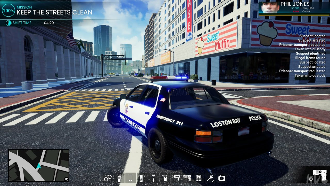 Police Simulator: Patrol Duty Gameplay (PC UHD) [4K60FPS]