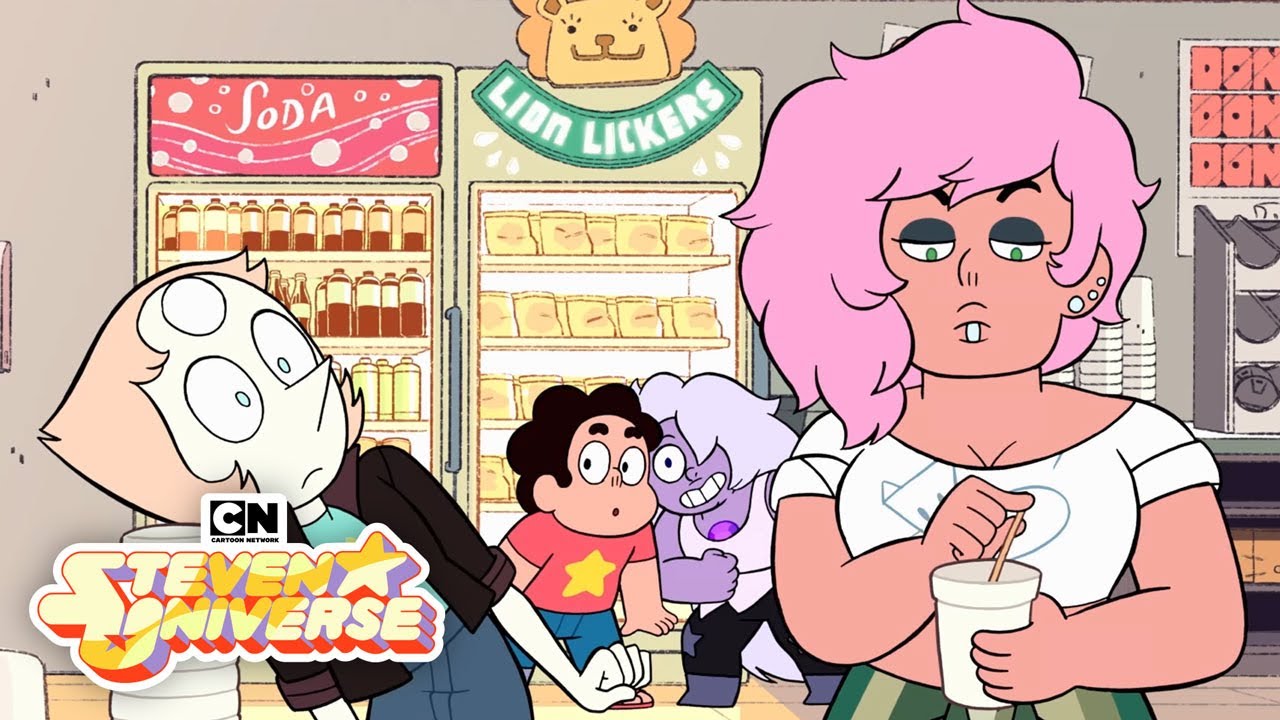 Pearl Crushes On The Pink-Haired Woman | Steven Universe | Cartoon Network