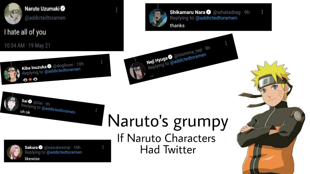 Naruto's Grumpy! If Naruto Characters Had Twitter (part 4)