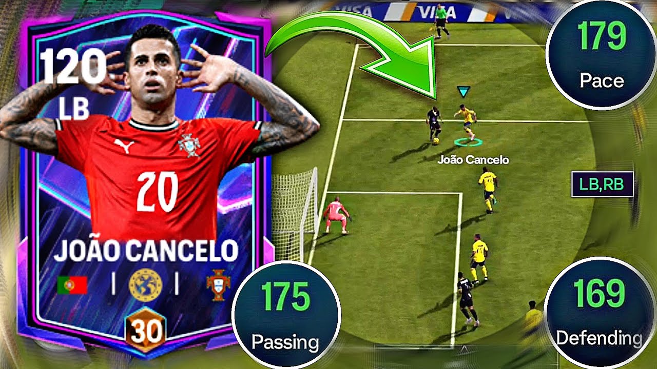 Beast LB+RB 🔥🧱 - FlashBack 115 Ovr  JO&Atilde;O CANCELO Card Review - FC mobile 