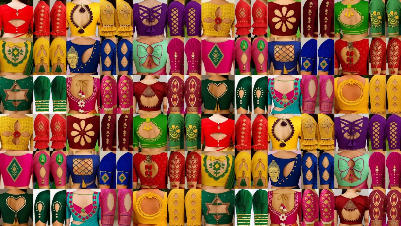 🌈new model blouse hand designs/blouse sleeves design/blouse design/silk saree blouse design/blouse